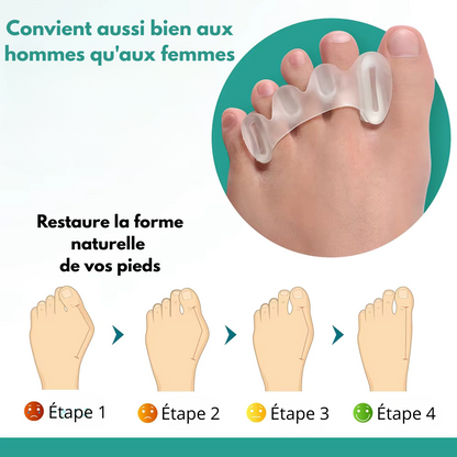 Orteils Spacer™ – Soulagez et réalignez vos pieds en 5 minutes par jour
