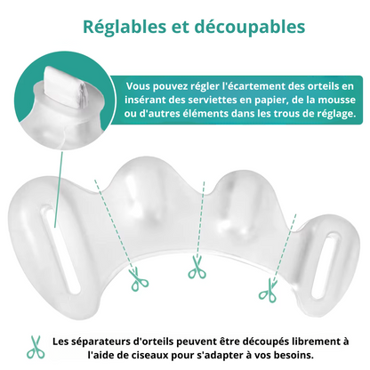 Orteils Spacer™ – Soulagez et réalignez vos pieds en 5 minutes par jour